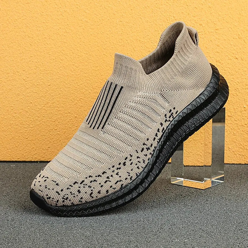 Men's Breathable Slip-On Running Sneakers