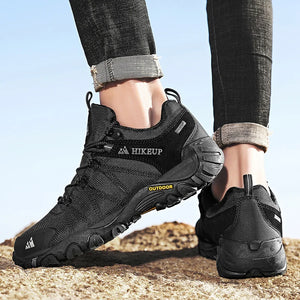 HIKEUP Men’s Non-Slip Breathable Hiking Shoes