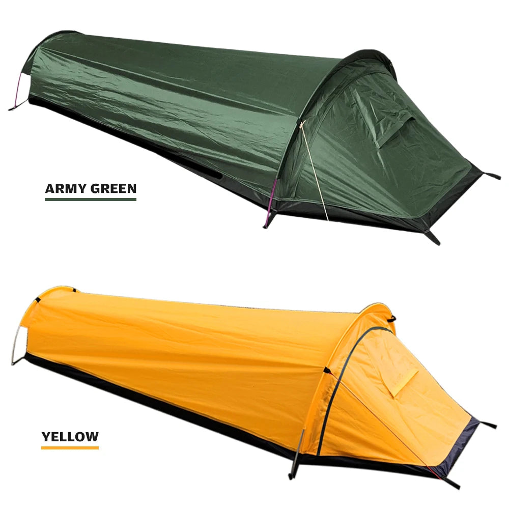Lightweight Waterproof 1-Person Backpacking Tent