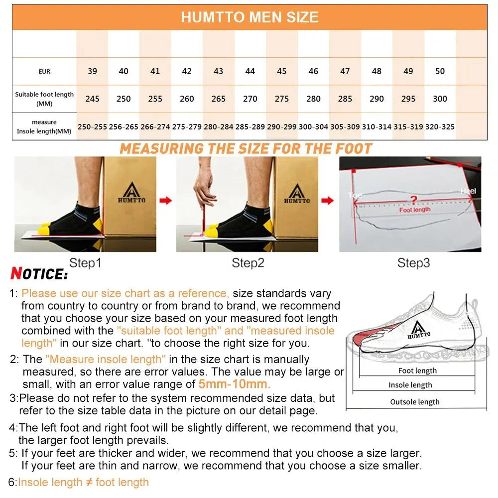 HUMTTO Men’s Summer Wading Hiking Shoes