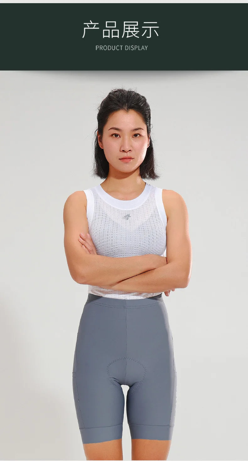 Lameda Women’s Quick-Dry Cycling Shorts with Pockets