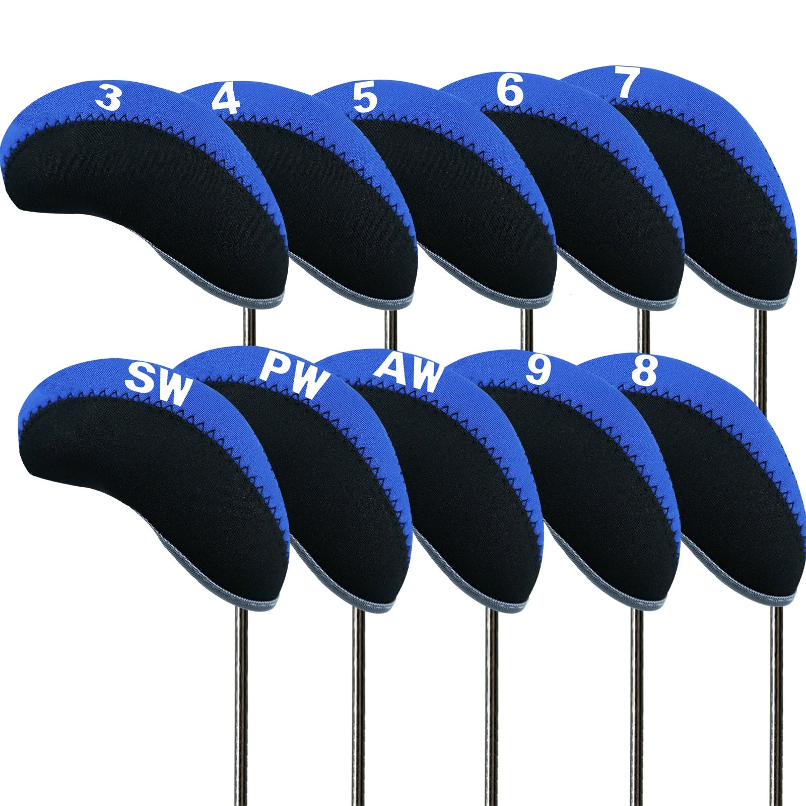 Golf Iron Head Covers 10pcs Set
