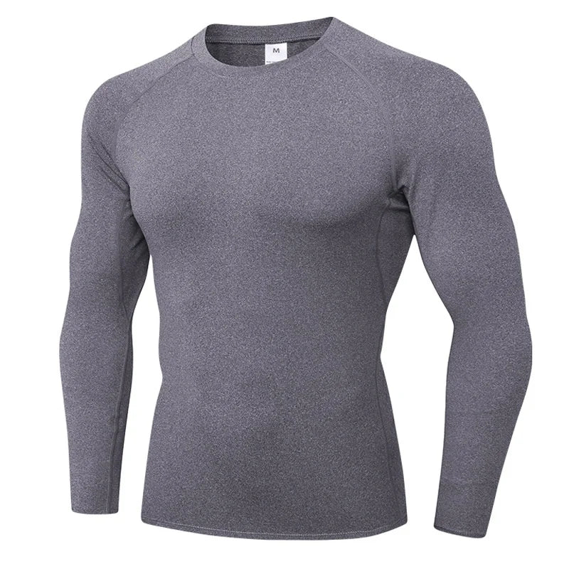 Men’s Long Sleeve Compression Workout Shirt