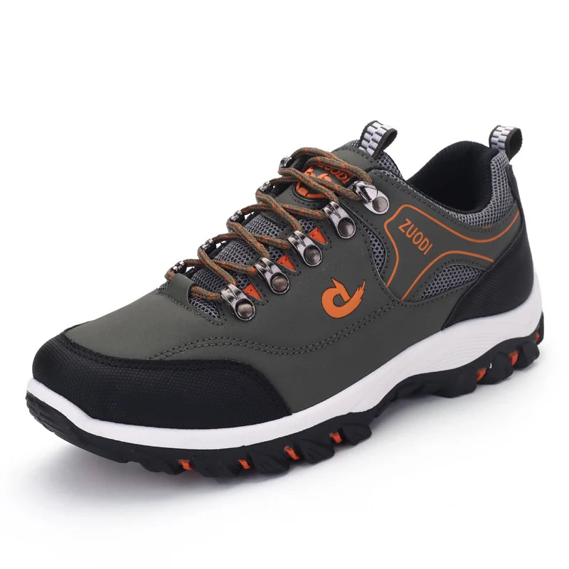 Men’s Waterproof Leather Hiking & Tactical Shoes