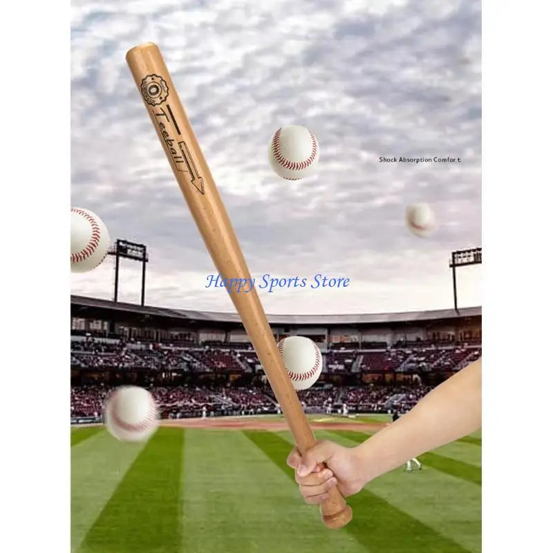 Hardwood Baseball Bat with Comfortable Grip