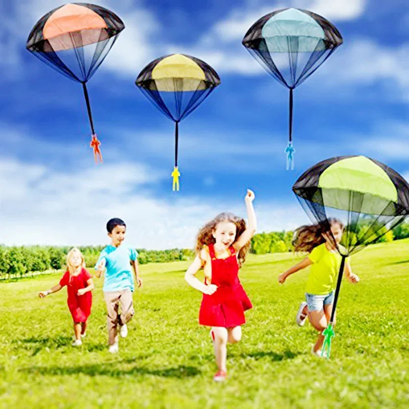 1/6 Sets Hand Throwing Parachute