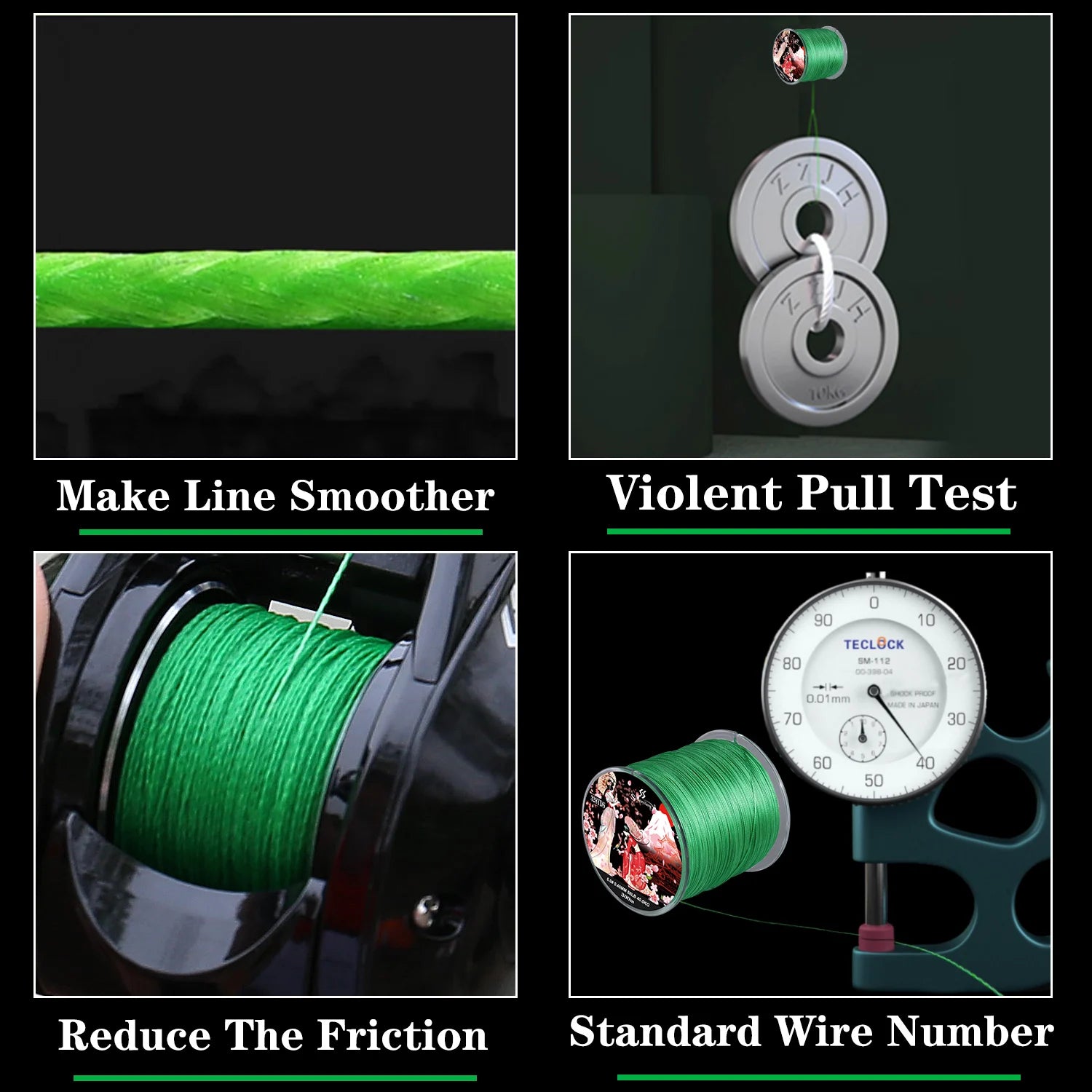 Sougayilang 300M 8 Strands Braided Fishing Line