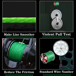 Sougayilang 300M 8 Strands Braided Fishing Line