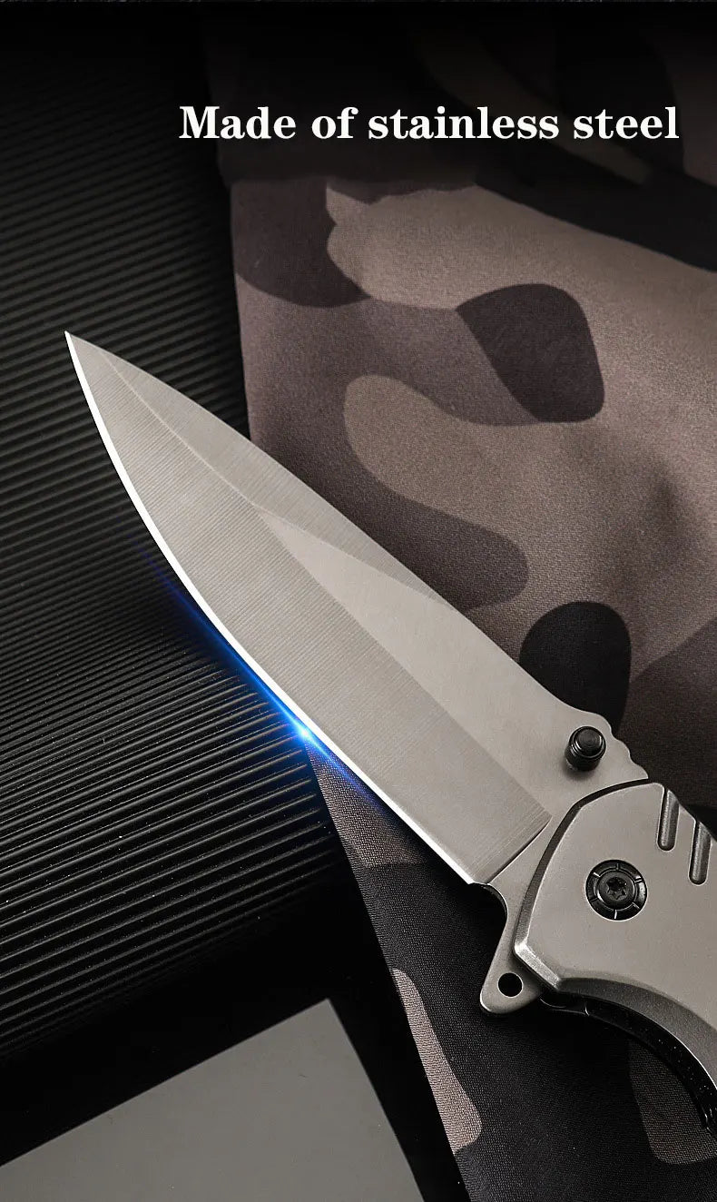 Outdoor Tactical Folding Survival Knife