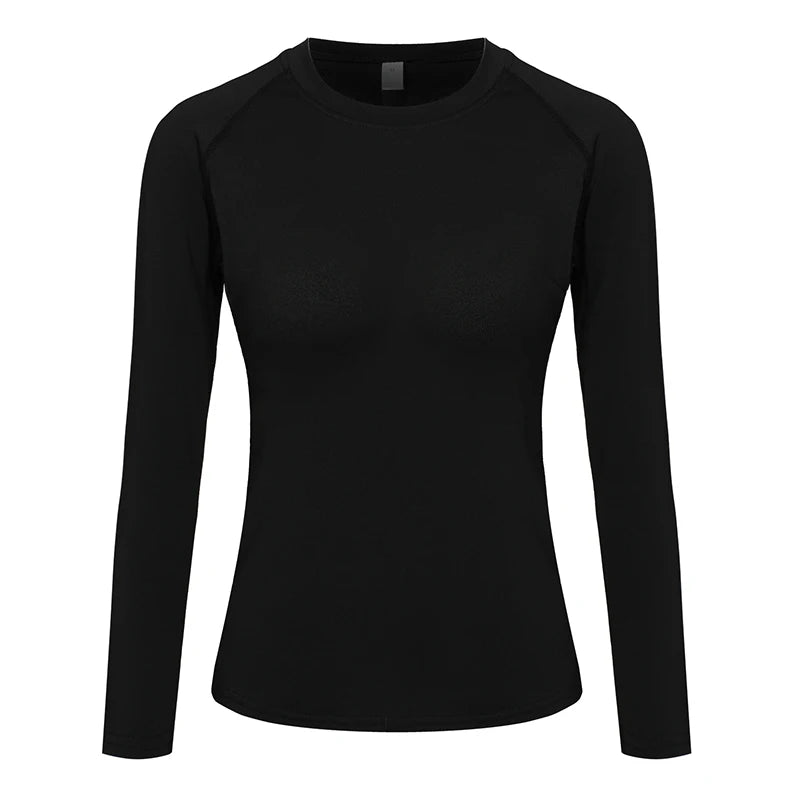 Women’s Long Sleeve Compression Workout Shirt