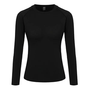 Women’s Long Sleeve Compression Workout Shirt