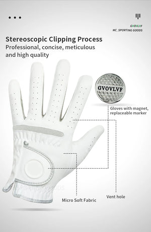 1pc Men’s Golf Glove – Micro Soft Fabric