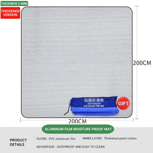 Outdoor Double-Sided Aluminum Film Camping Mat