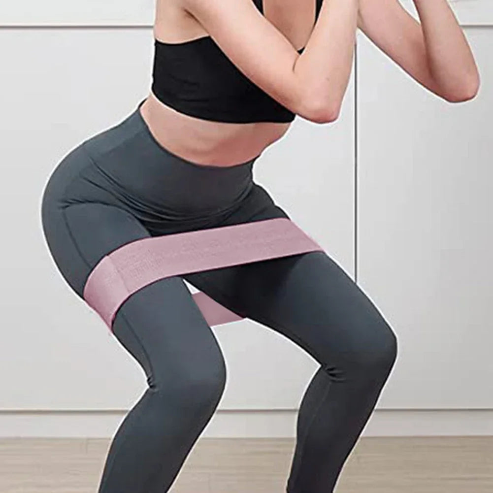 Anti-Slip Resistance Booty Bands – Glute & Thigh Workout