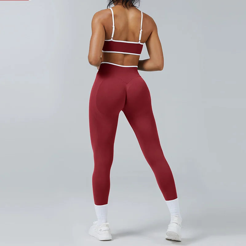 Seamless High-Waist 2-Piece Workout Set