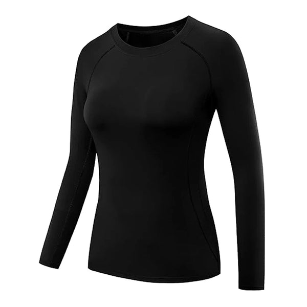 Women’s Long Sleeve Compression Workout Shirt
