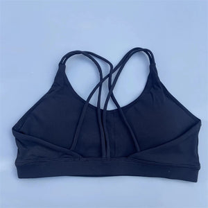 Women’s Solid Color High-Strength Sports Bra