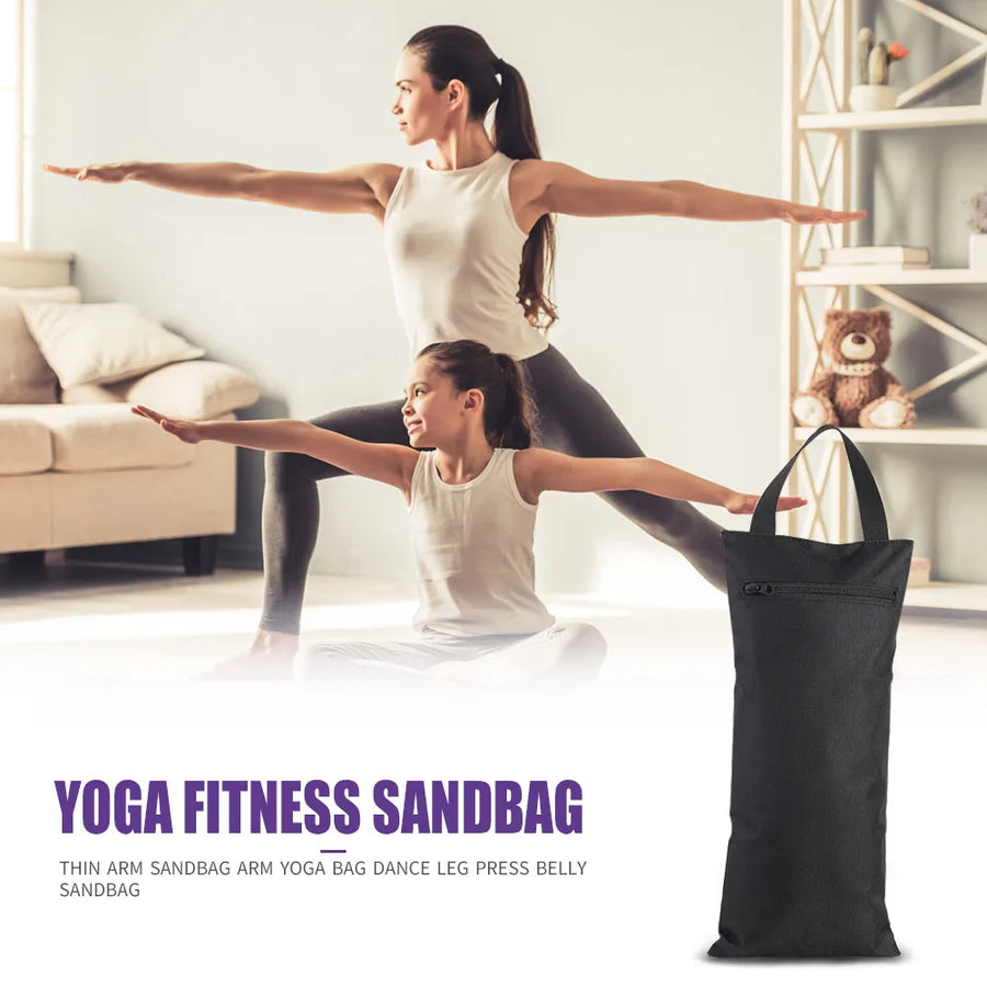 Fitness Yoga Sandbag with Inner Pouch – Weighted Workout Bag