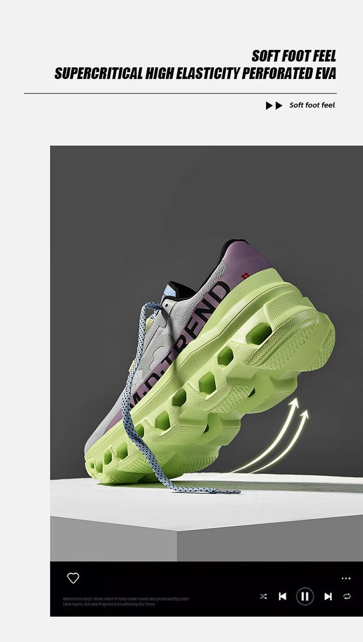 Men’s Lightweight Cushioned Running Sneakers