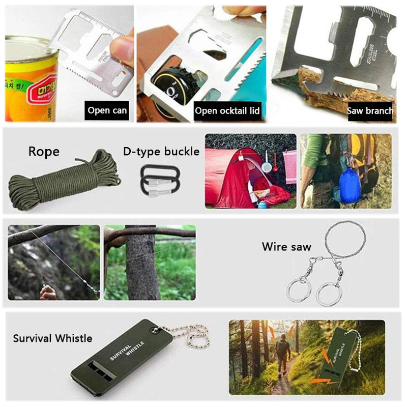 Survival First Aid Kit Full Set