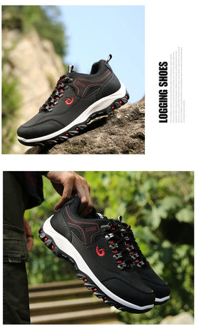Men’s Waterproof Leather Hiking & Tactical Shoes