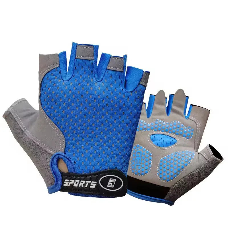 Kids Half Finger Cycling Gloves