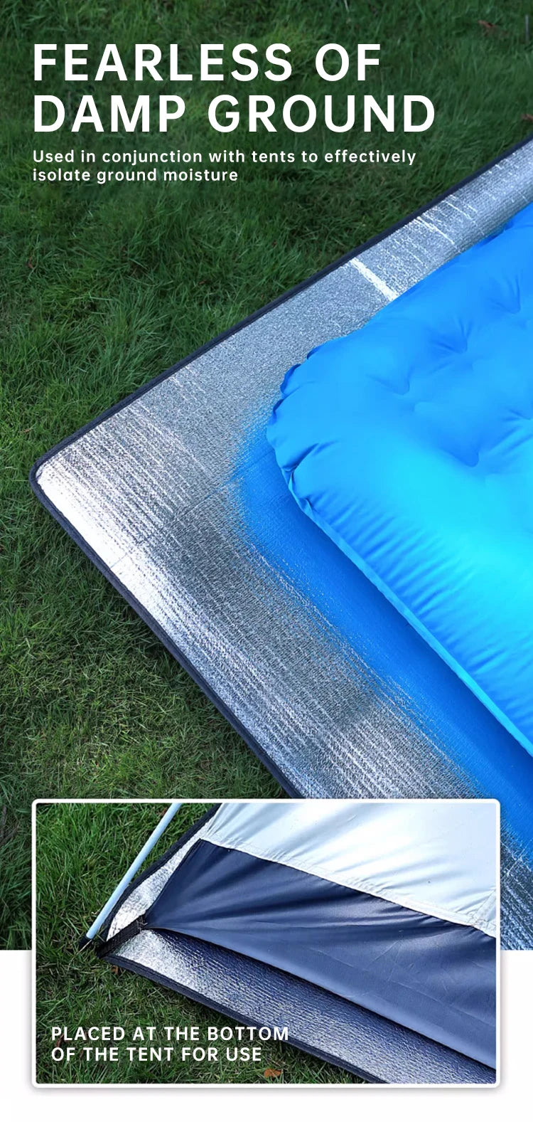 Outdoor Double-Sided Aluminum Film Camping Mat