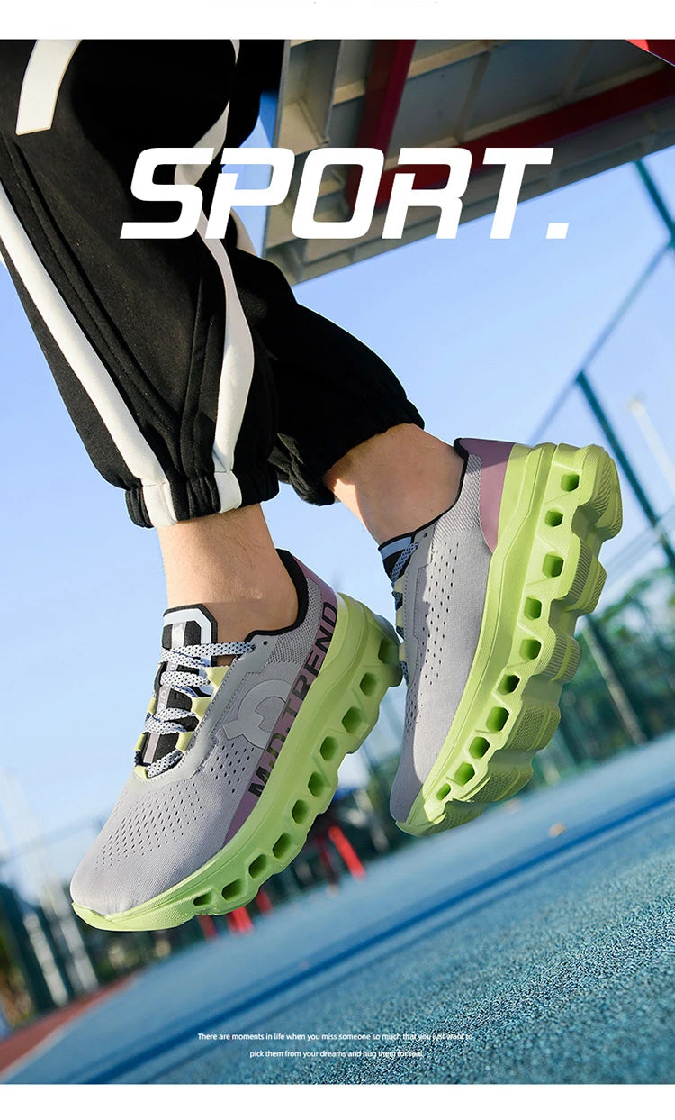 Men’s Lightweight Cushioned Running Sneakers