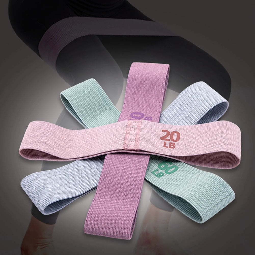 Anti-Slip Resistance Booty Bands – Glute & Thigh Workout