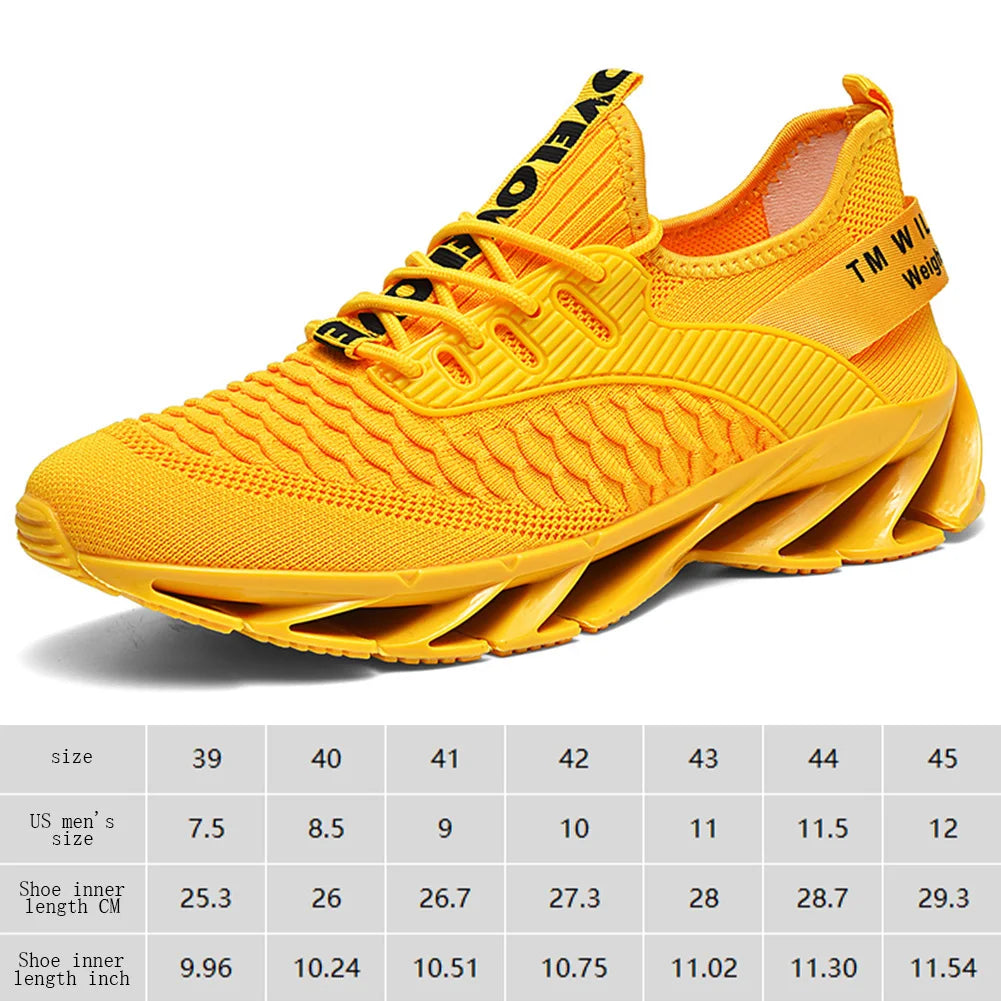 Men’s Breathable Mesh Walking & Running Sneakers