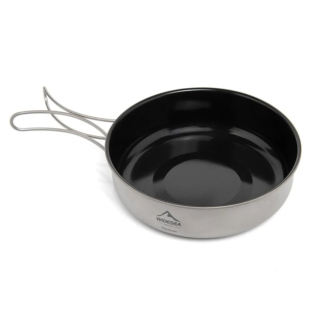 Widesea Titanium Camping Cookware Set