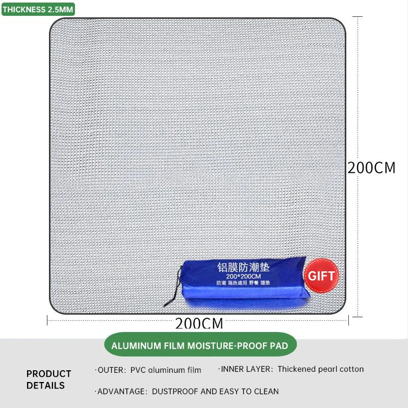 Outdoor Double-Sided Aluminum Film Camping Mat
