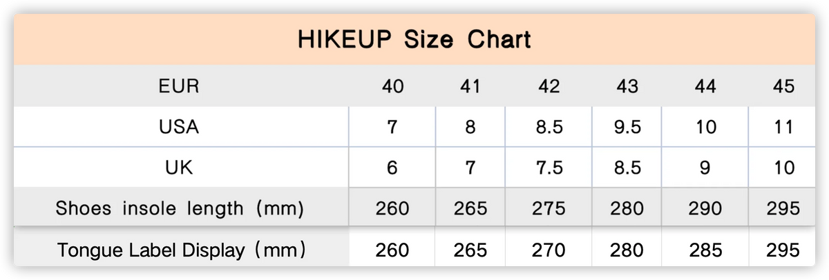 HIKEUP Men’s Breathable Hiking Shoes