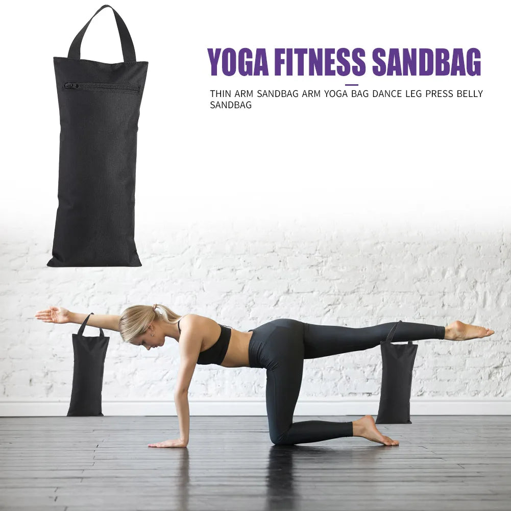 Fitness Yoga Sandbag with Inner Pouch – Weighted Workout Bag