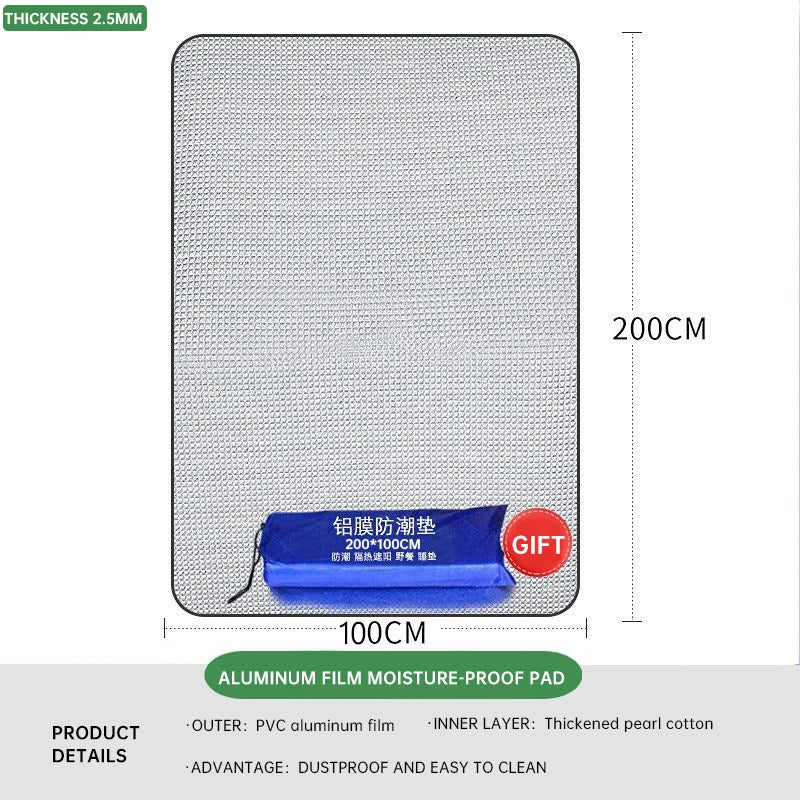Outdoor Double-Sided Aluminum Film Camping Mat