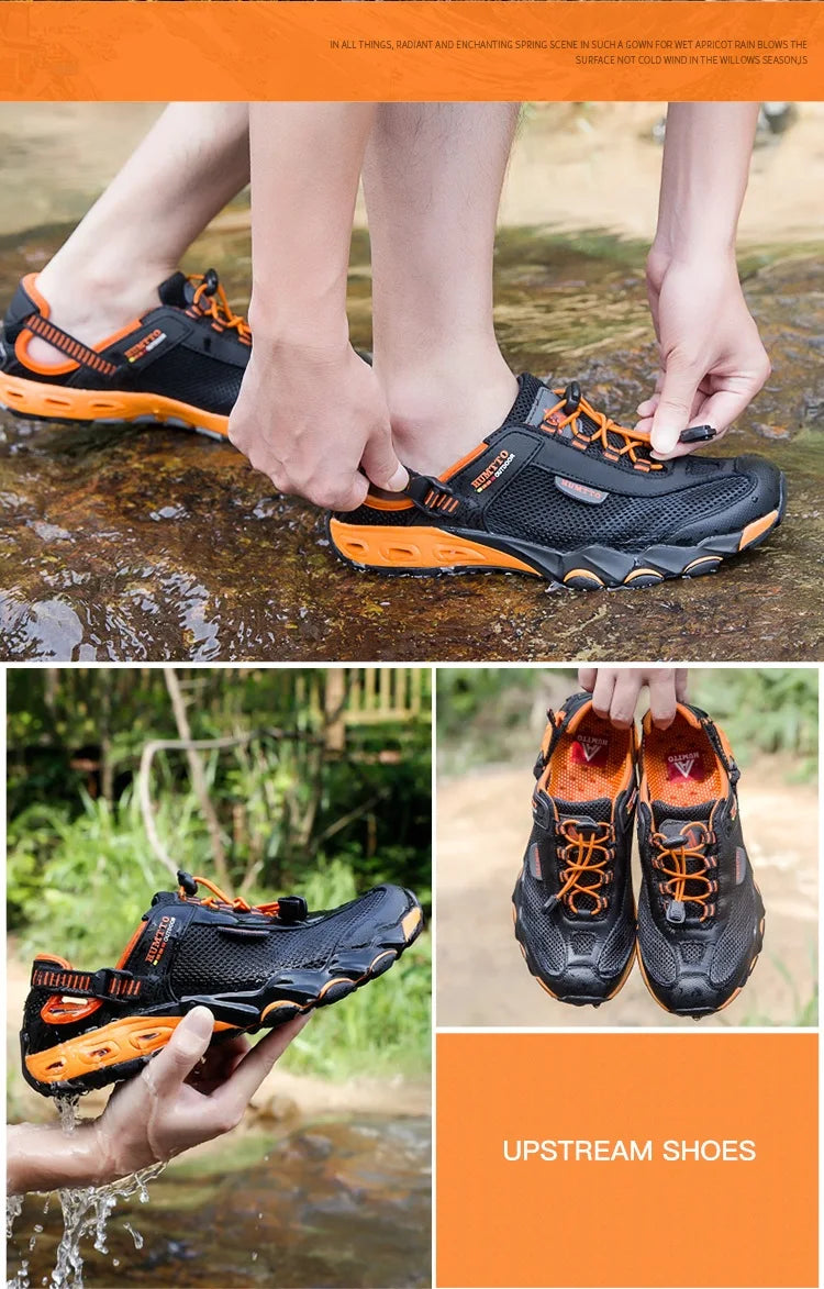 HUMTTO Men’s Summer Wading Hiking Shoes