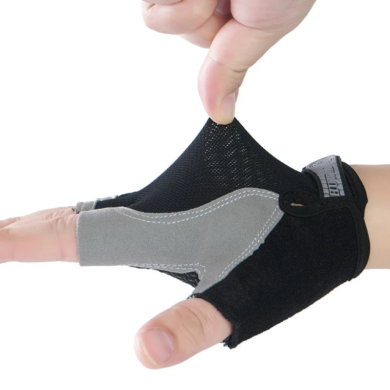 Unisex Fingerless Motorcyclist Gloves