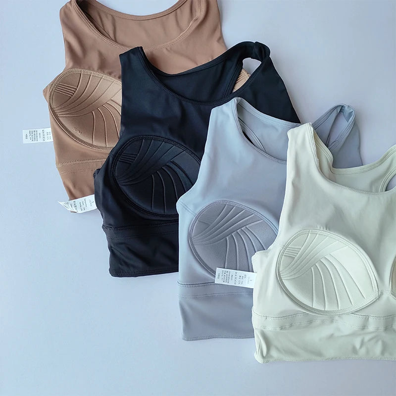All-in-One Shockproof Sports Vest Bra
