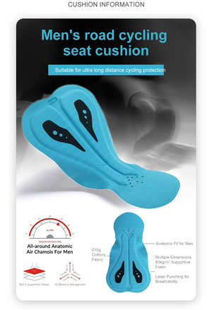 Men’s Pro Team Cycling Bib Shorts
