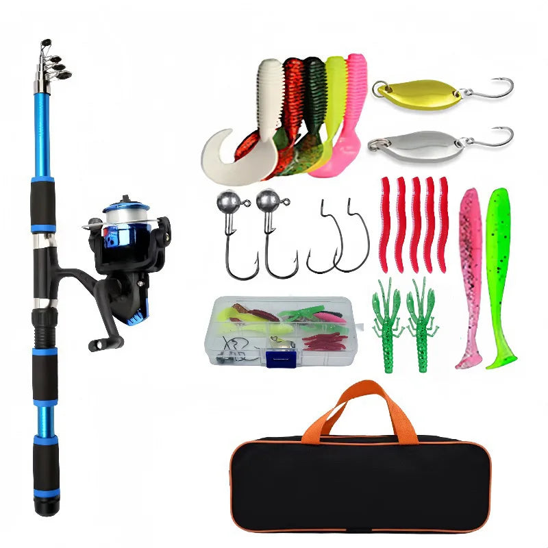 Fishing Pole Set Full Kits