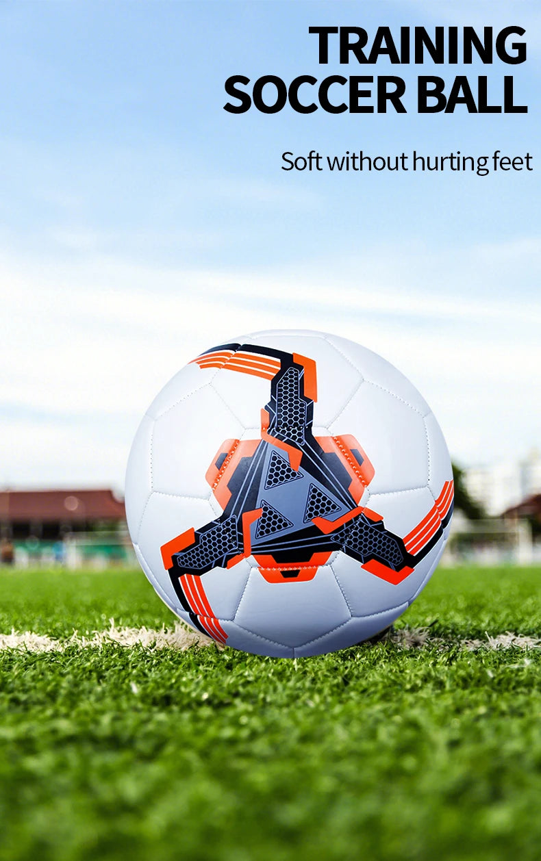 1pc Soccer Ball – Size 4/5 Wear-Resistant Soft Football for Training & Competition