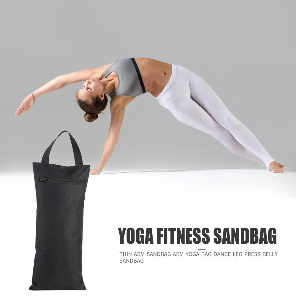 Fitness Yoga Sandbag with Inner Pouch – Weighted Workout Bag