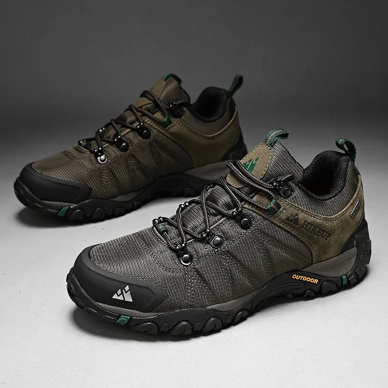 HIKEUP Men’s Non-Slip Breathable Hiking Shoes