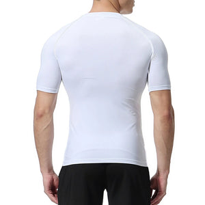 Men’s Printed Compression Workout Shirt