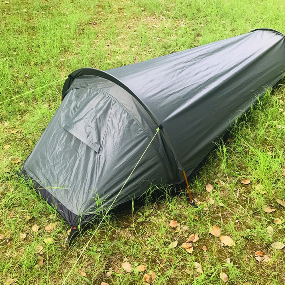 Lightweight Waterproof 1-Person Backpacking Tent