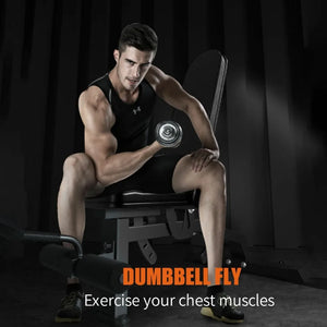 Foldable Adjustable Weight Bench – Full Body Strength Training