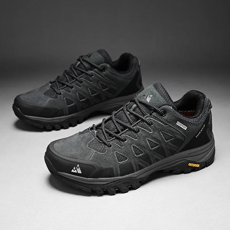 HIKEUP Men’s Breathable Hiking Shoes