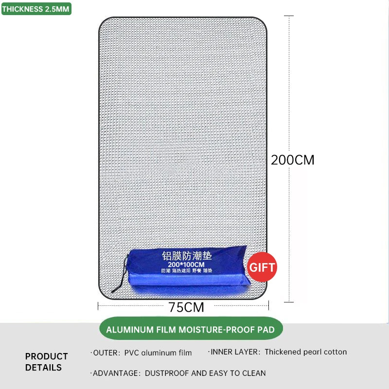 Outdoor Double-Sided Aluminum Film Camping Mat