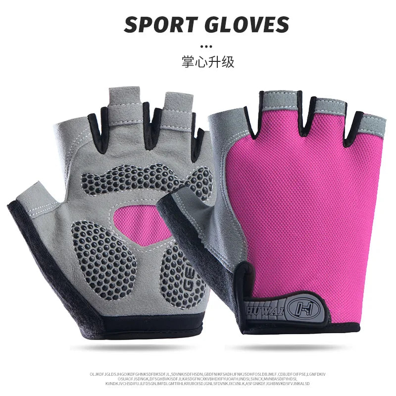 Unisex Fingerless Motorcyclist Gloves