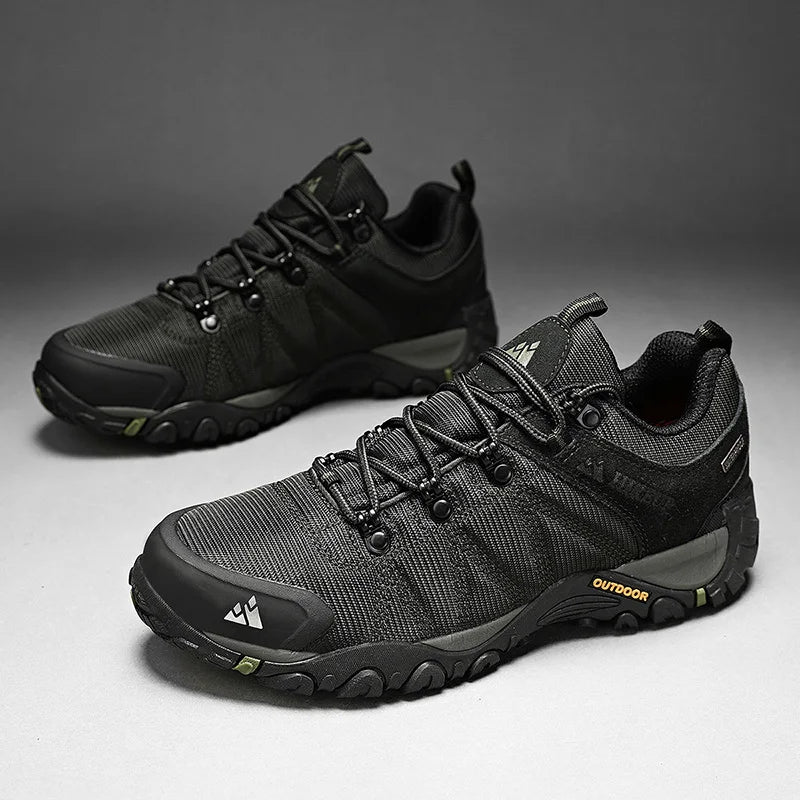 HIKEUP Men’s Non-Slip Breathable Hiking Shoes